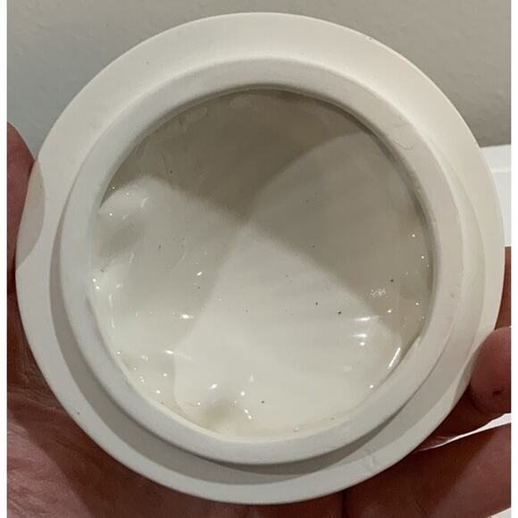 Vtg Pastel Seashell Starfish Round Ceramic Trinket Box Dish W Lid Coastal Decor - Picture 6 of 7